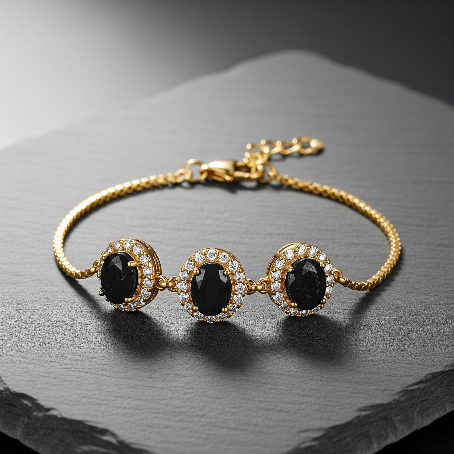 Black Stone Bracelet