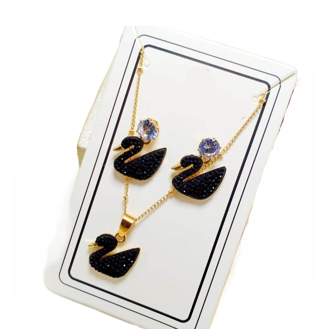 Black Swan Complete Jewellery Set