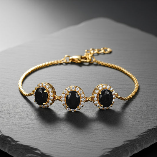 Black Stone Bracelet
